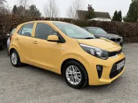 Used Kia Picanto 67 HP (49 kW) 2022 Yellow Hatchback