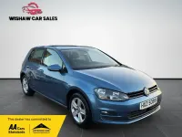 Used VW Golf VII Match 2015 Blue Hatchback