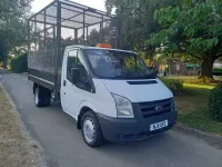 Used Ford Transit 140 HP (102 kW) 2011 White Cabriolet