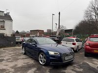 Begagnad Audi A5 S-Line 2017 Blå Sportkupé