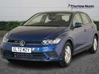 Begagnad VW Polo S 95 HK (69 kW) 2022 Blå Halvkombi
