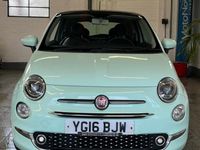 Used Fiat 500 Lounge 69 HP (50 kW) 2016 Green Hatchback