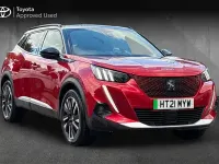 Used Peugeot e-2008 GT-line 100 kW (136 HP) 2021 Red SUV