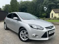 Used Ford Focus Titanium 123 HP (90 kW) 2014 Silver Hatchback