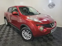 Used Nissan Juke Acenta Premium 110 HP (80 kW) 2012 Red SUV