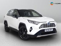 Used Toyota RAV4 218 HP (160 kW) 2020 White/black SUV