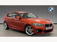 Used BMW 118 M Sport 134 HP (98 kW) 2016 Orange Hatchback