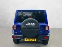 Begagnad Jeep Wrangler Sahara 268 HK (197 kW) 2019 Blå SUV