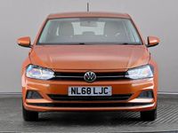 Used VW Polo SE 95 HP (69 kW) 2018 Orange Hatchback