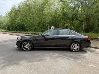 Begagnad Mercedes E350 AMG 252 HK (185 kW) 2014 Svart Sedan