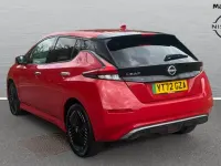 Used Nissan Leaf N-Connecta 160 kW (218 HP) 2022 Red Hatchback