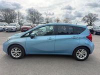 Used Nissan Note Acenta 90 HP (66 kW) 2014 Blue Hatchback