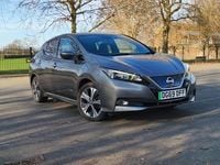 Used Nissan Leaf N-Connecta 110 kW (150 HP) 2019 Grey Hatchback