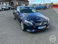 Used Mercedes C220 2017 Blue Sedan