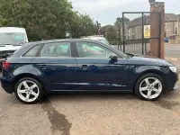Used Audi A3 Sportback Sport 150 HP (110 kW) 2017 Blue Hatchback