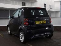 Used Smart ForTwo Cabrio Passion 71 HP (52 kW) 2013 Black Cabriolet