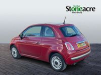 Used Fiat 500 Lounge 69 HP (50 kW) 2013 Red Hatchback
