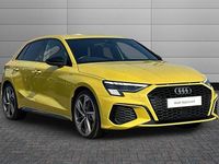 Used Audi A3 Comfort 150 HP (110 kW) 2021 Python yellow Sedan
