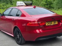 Used Jaguar XE R-Sport 163 HP (119 kW) 2016 Red Sedan