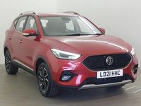 Używany MG ZS Exclusive 106 KM (77 kW) 2021 Czerwony SUV