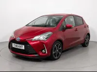 Used Toyota Yaris Design 111 HP (81 kW) 2018 Red Hatchback