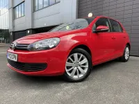 Used VW Golf VII Match 105 HP (77 kW) 2012 Red Hatchback