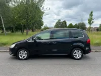 Used VW Sharan 150 HP (110 kW) 2011 Black MPV
