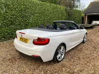 Usado BMW 218 M Sport 2016 Branco Cabrios