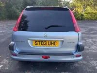 Used Peugeot 206 2003 Silver Estate