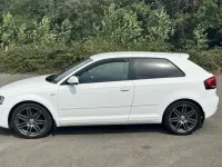 Used Audi A3 S-Line 2012 White Hatchback