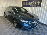 Used Mercedes A180 AMG Line Premium 116 HP (85 kW) 2019 Blue Sedan