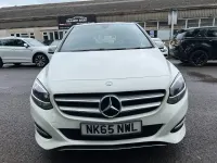 Used Mercedes B180 109 HP (80 kW) 2015 White MPV