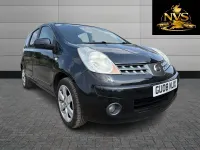 Used Nissan Note Acenta 88 HP (64 kW) 2008 Black Hatchback