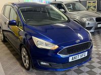 Used Ford Grand C-Max Zetec 125 HP (91 kW) 2017 Blue MPV