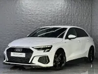 Used Audi A3 S-Line 110 HP (80 kW) 2020 White Sedan