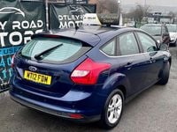 Used Ford Focus Zetec 2012 Blue Hatchback