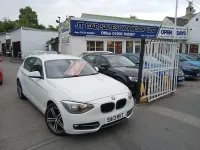 Used BMW 116 Sport Line 2013 White Hatchback