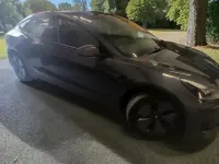 Usado Tesla Model 3 Standard Range 366 kW (498 HP) 2021 Cinzento Sedan