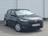 Used Dacia Sandero Comfort 91 HP (66 kW) 2022 Black Hatchback
