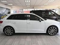 Used Audi A3 Sportback Black Edition 150 HP (110 kW) 2018 White Hatchback
