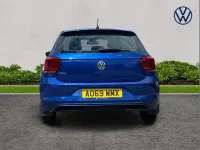 Used VW Polo SE 95 HP (69 kW) 2019 Blue Hatchback