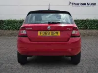 Used Skoda Fabia Colour Edition 95 HP (69 kW) 2020 Red Hatchback