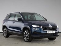 Used Skoda Karoq SE L 110 HP (80 kW) 2022 Petrol blue metallic SUV