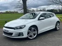 Used VW Scirocco R-line 184 HP (135 kW) 2014 White Coupe