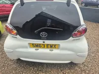 Used Toyota Aygo 68 HP (50 kW) 2013 White Hatchback