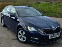 Begagnad Skoda Octavia SE Technology 2018 Blå Kombi