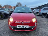 Used Fiat 500 Lounge 2013 Red Cabriolet
