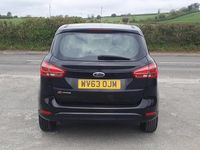 Used Ford B-MAX Zetec 105 HP (77 kW) 2013 Black MPV