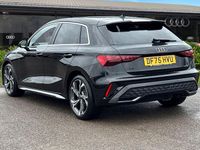 Used Audi A3 S-Line 150 HP (110 kW) 2025 Black Hatchback