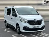 Used Renault Trafic Business 115 HP (84 kW) 2015 White MPV